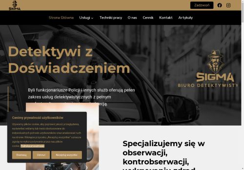 Prywatny Detektyw Sigma Olkusz Kraków Katowice