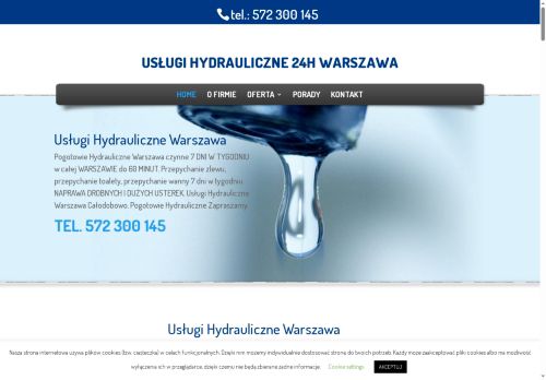 Pomoc hydrauliczna Warszawa 24h