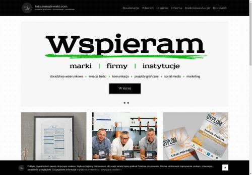 Łukasz Majewski: wsparcie graficzne i marketing