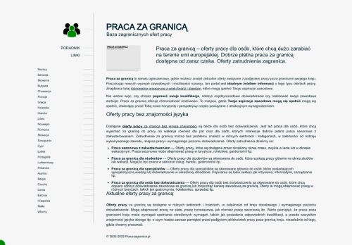 Praca dla par za granicą, jakie są warunki pracy