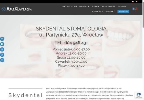 Dentysta Wrocław profesjonalna opieka w Skydental
