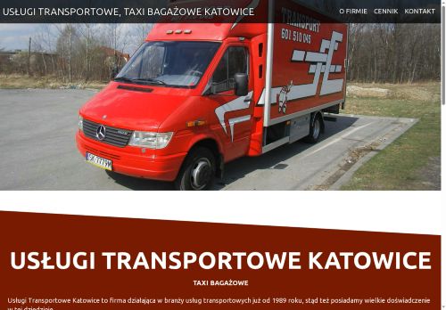 Usługi Transportowe Katowice: Taxi Bagażowe od 1989